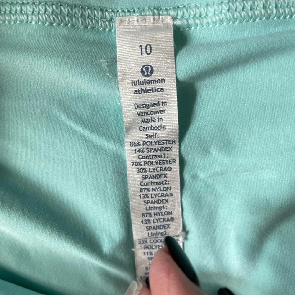 #073, Lululemon pleat to street skirt, size 10
